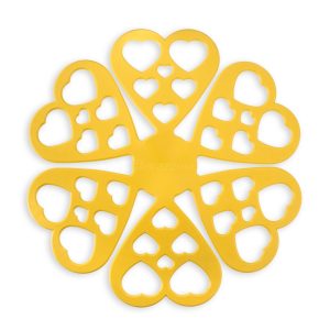 SALVAPADELLA MODELLO CUORE GIALLO